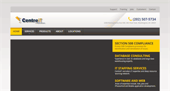 Desktop Screenshot of centreit.com